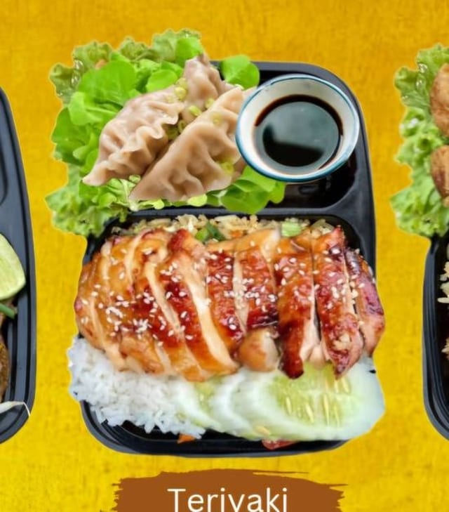 Teriyaki Lunch Combo Set.